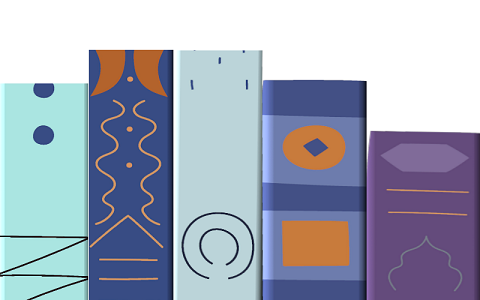 Moderne Ordner im Schreibbüro